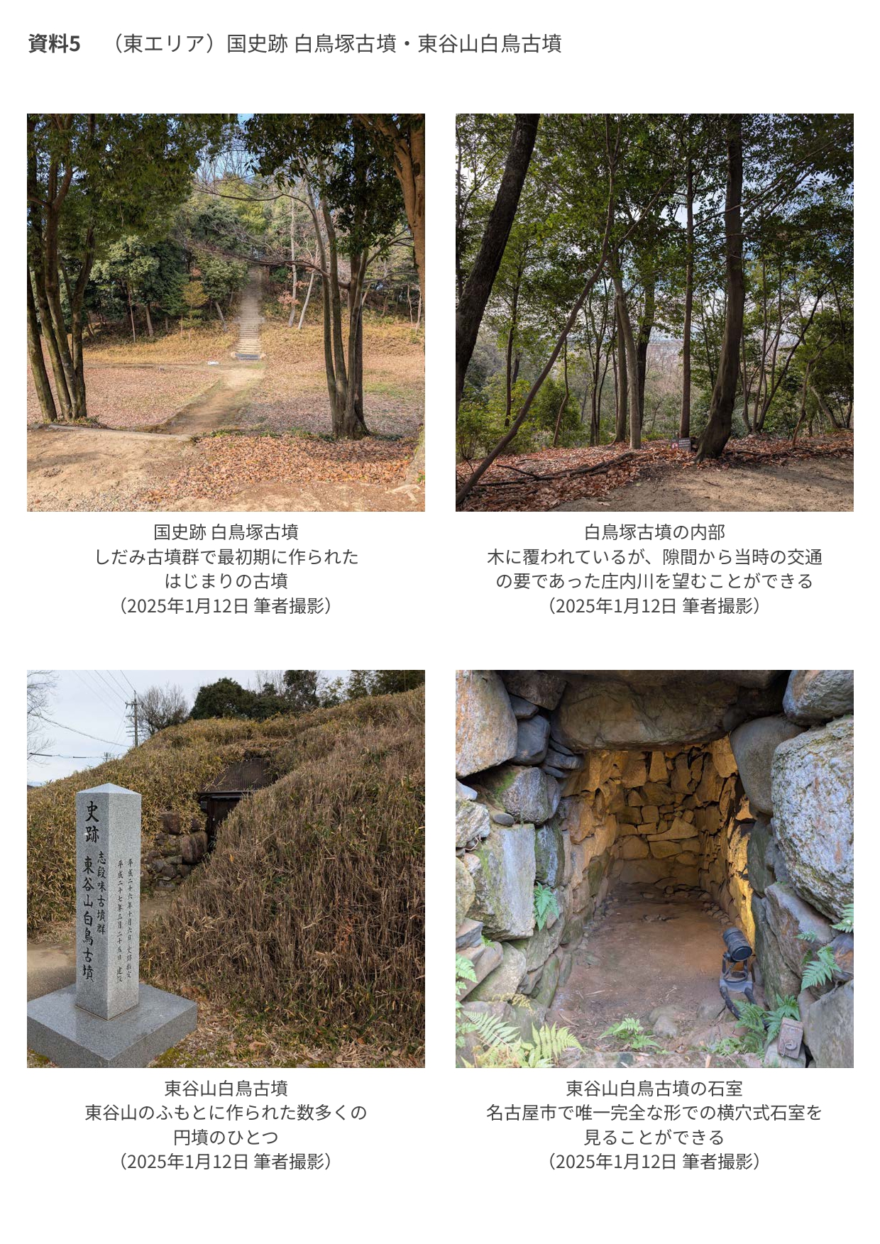 資料5_(東エリア)国史跡+⽩⿃塚古墳・東⾕⼭⽩⿃古墳_page-0001